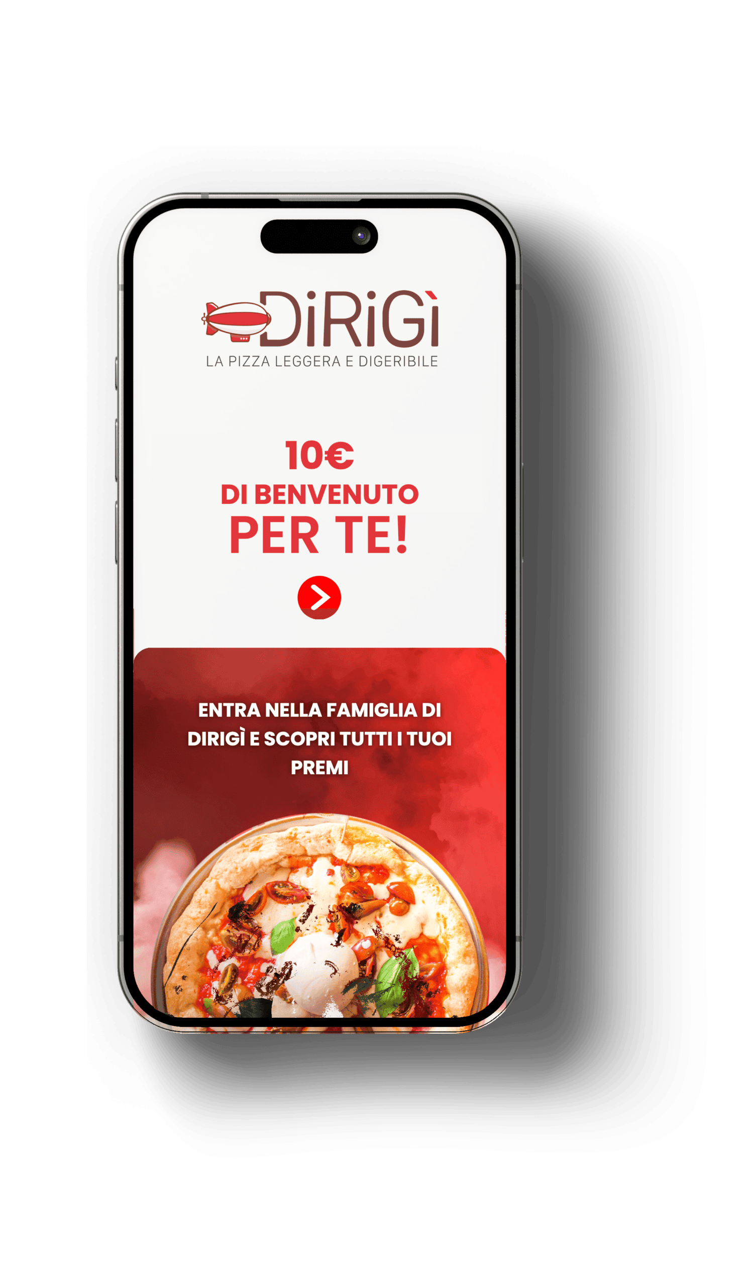10&euro; di benvenuto - entra nella famiglia di Dirig&igrave;